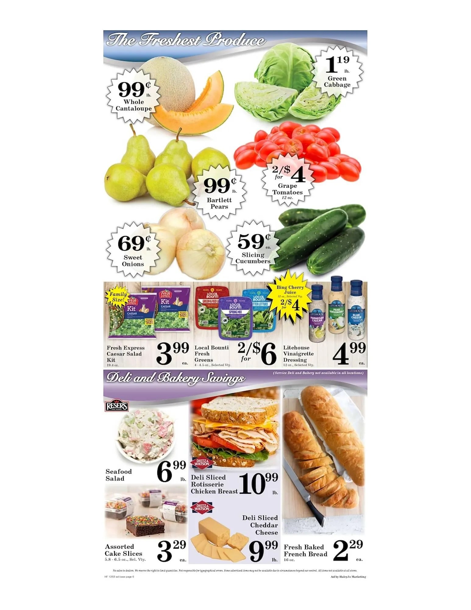 Weekly ad Harvest Foods weekly ad from December 3 to December 9 2025 - Page 6