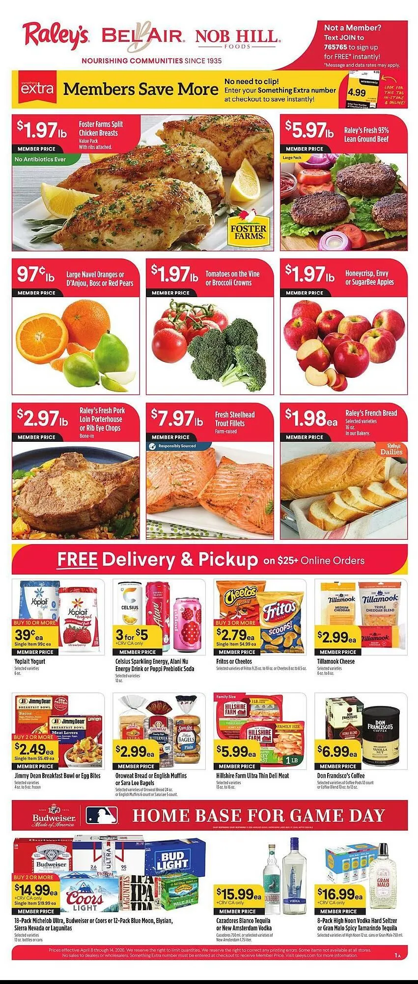 Weekly ad Nob Hill weekly ad from April 8 to April 14 2026 - Page 1