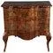 Small Baroque Chest of Drawers in Walnut, 1750s