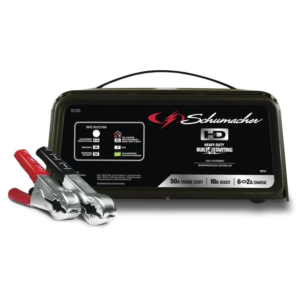 Schumacher® 50-Amp Battery Charger and Maintainer