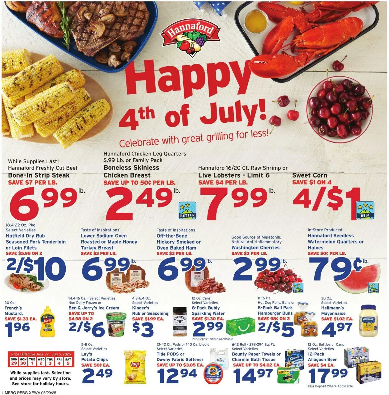 Hannaford Current weekly ad - 1