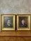 Portraits, 1890s-1910s, Canvas Paintings, Set of 2