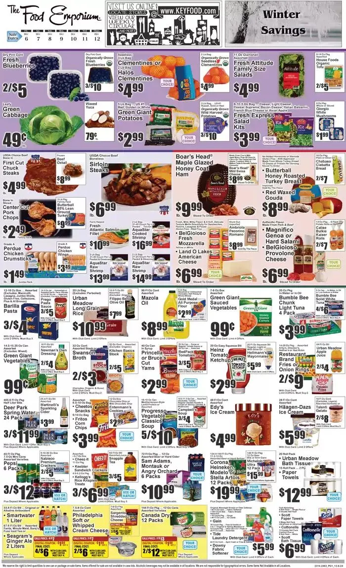 Weekly ad Great discounts on selected products from December 6 to December 12 2024 - Page 1
