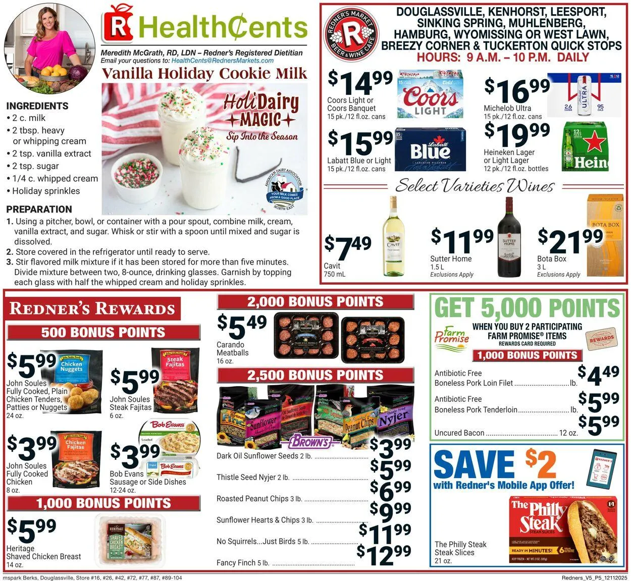 Weekly ad Redner’s Warehouse Market Current weekly ad from December 11 to December 17 2025 - Page 5