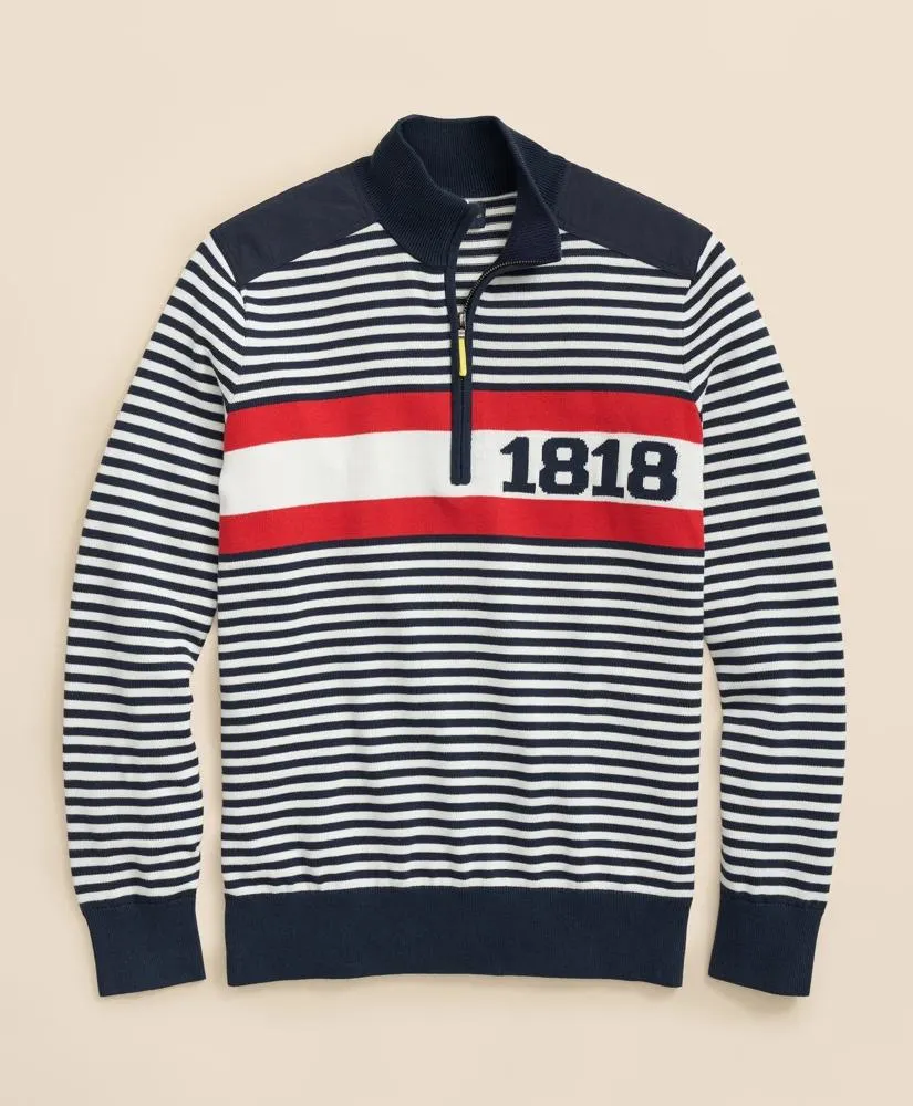 1818 Half-Zip Sweater in Supima