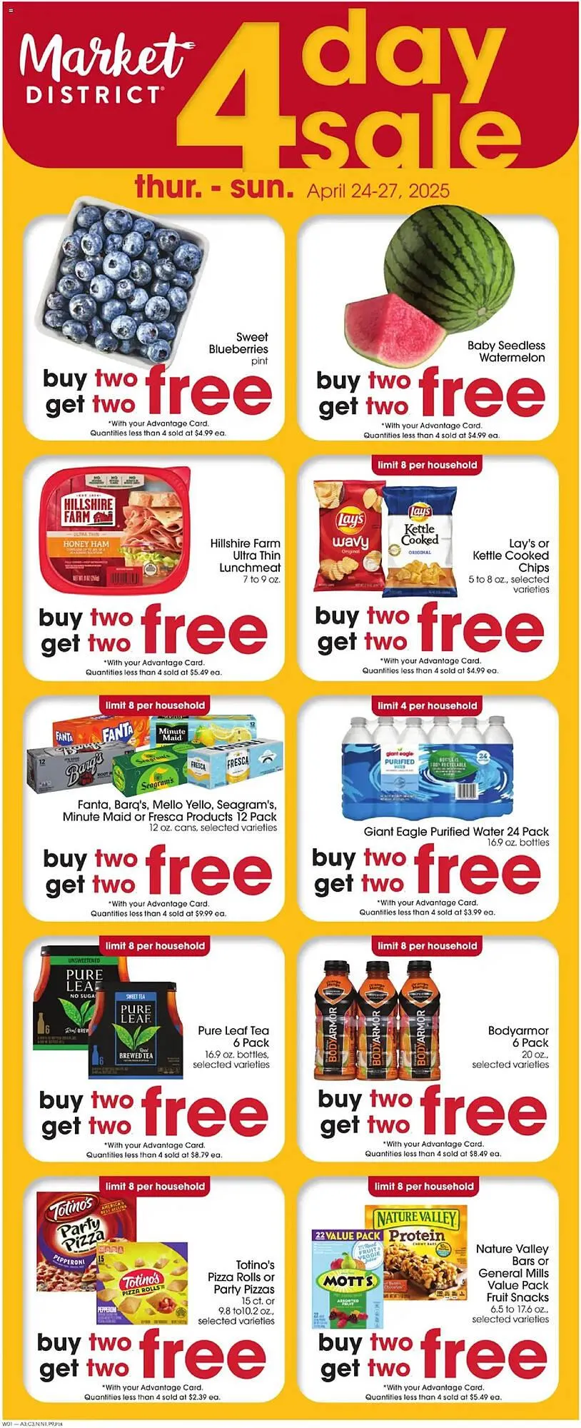 Weekly ad Giant Eagle Weekly Ad from April 24 to April 30 2025 - Page 1
