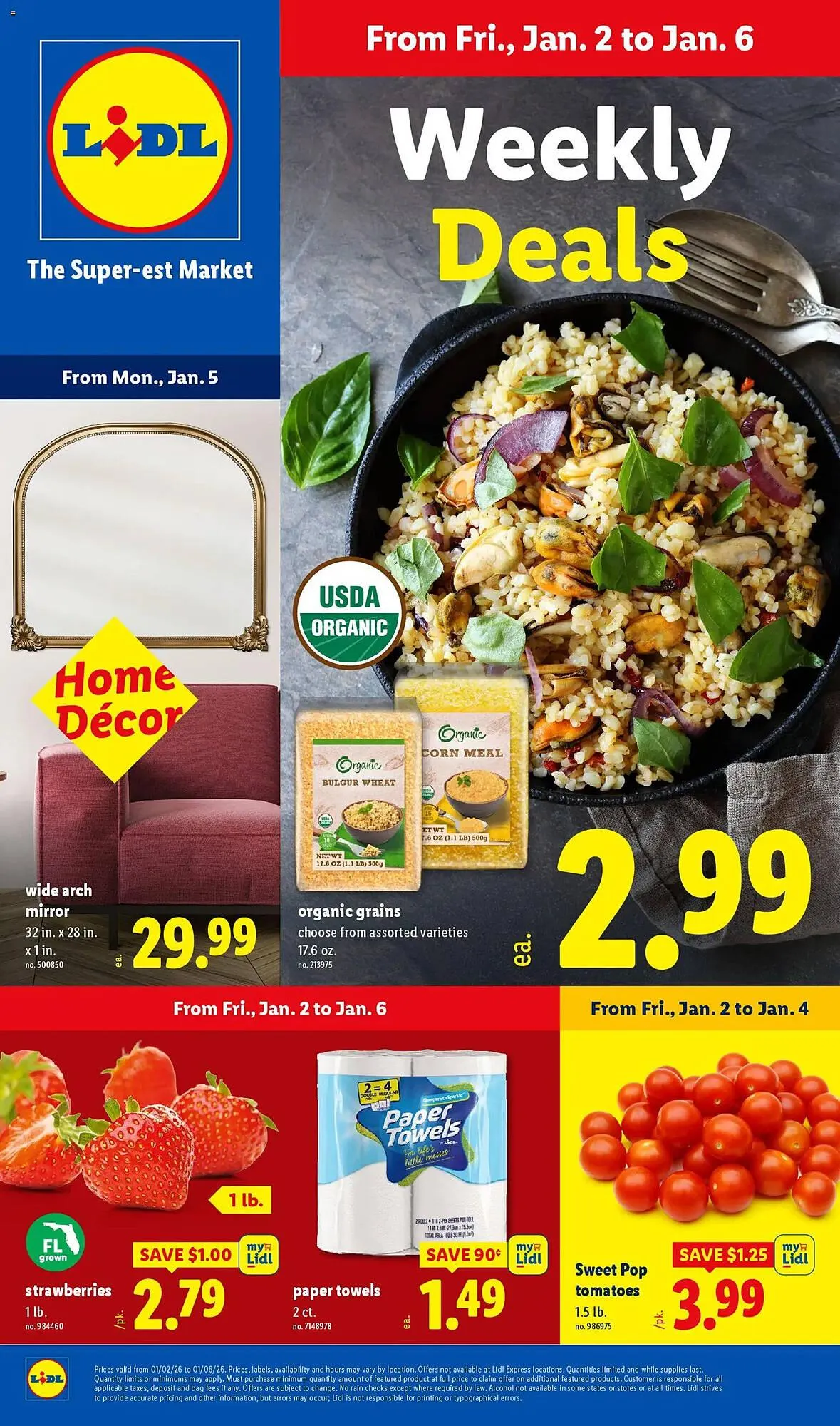 Weekly ad Lidl weekly ad from January 2 to January 6 2026 - Page 1