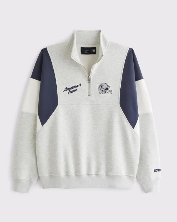 Dallas Cowboys Half-Zip Sweatshirt