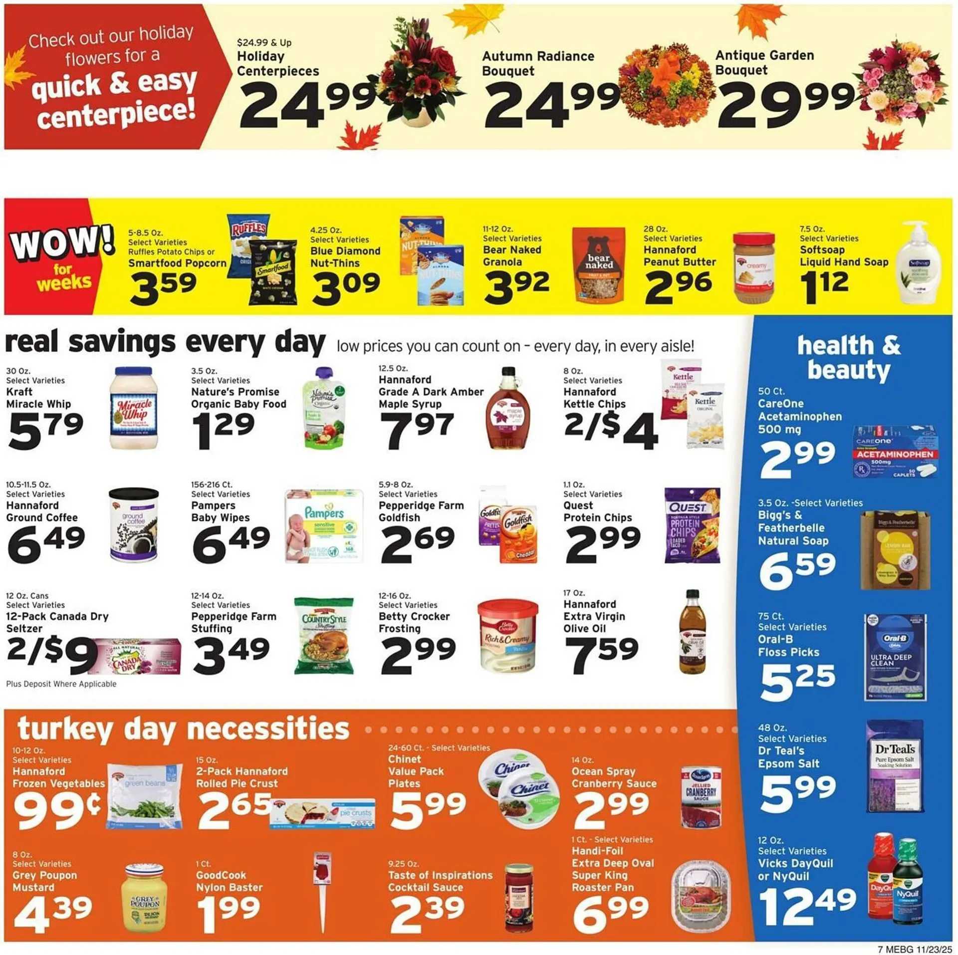 Weekly ad Hannaford flyer from November 23 to November 29 2025 - Page 7