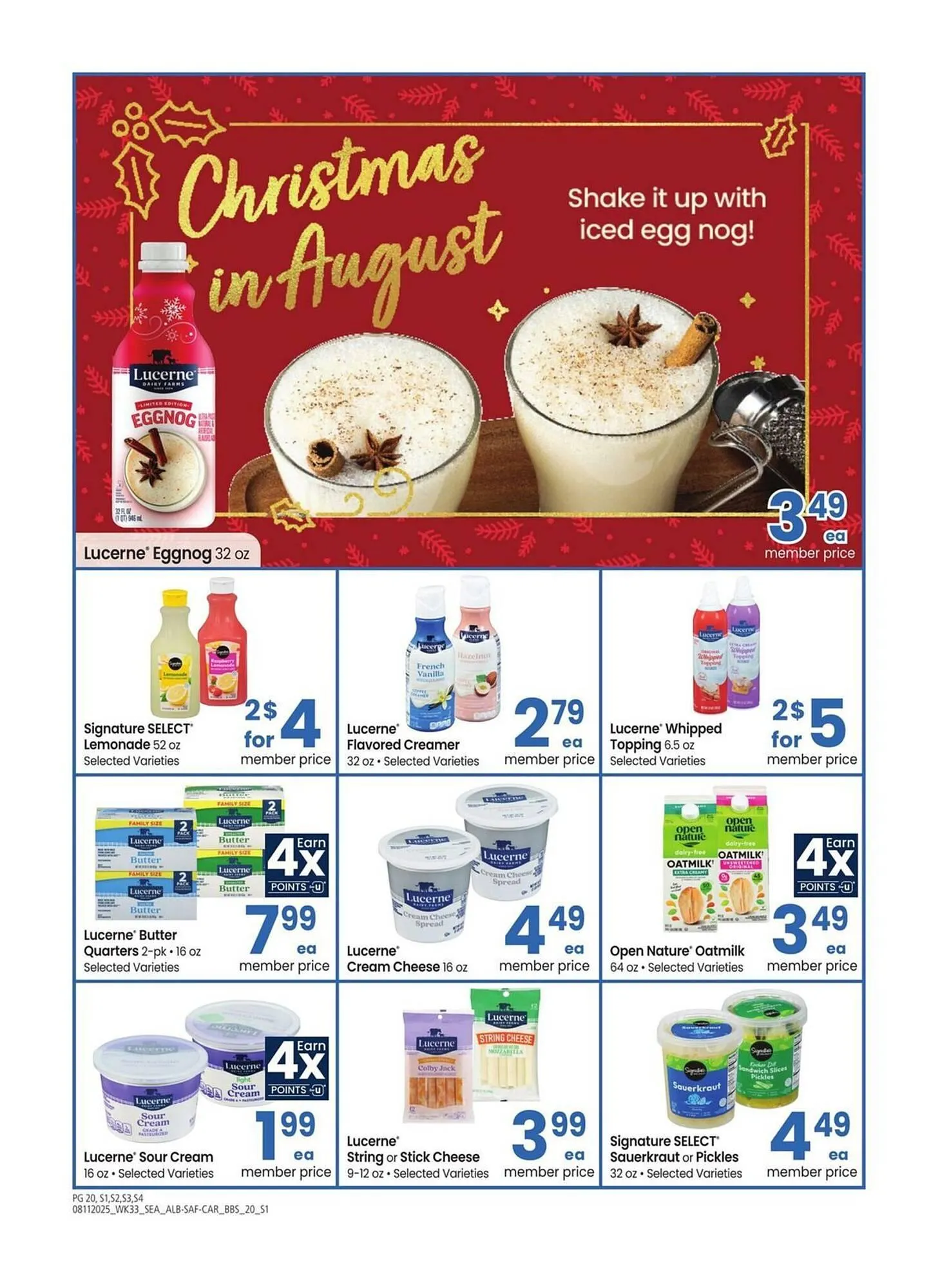 Weekly ad Albertsons Weekly Ad from August 11 to September 7 2025 - Page 20