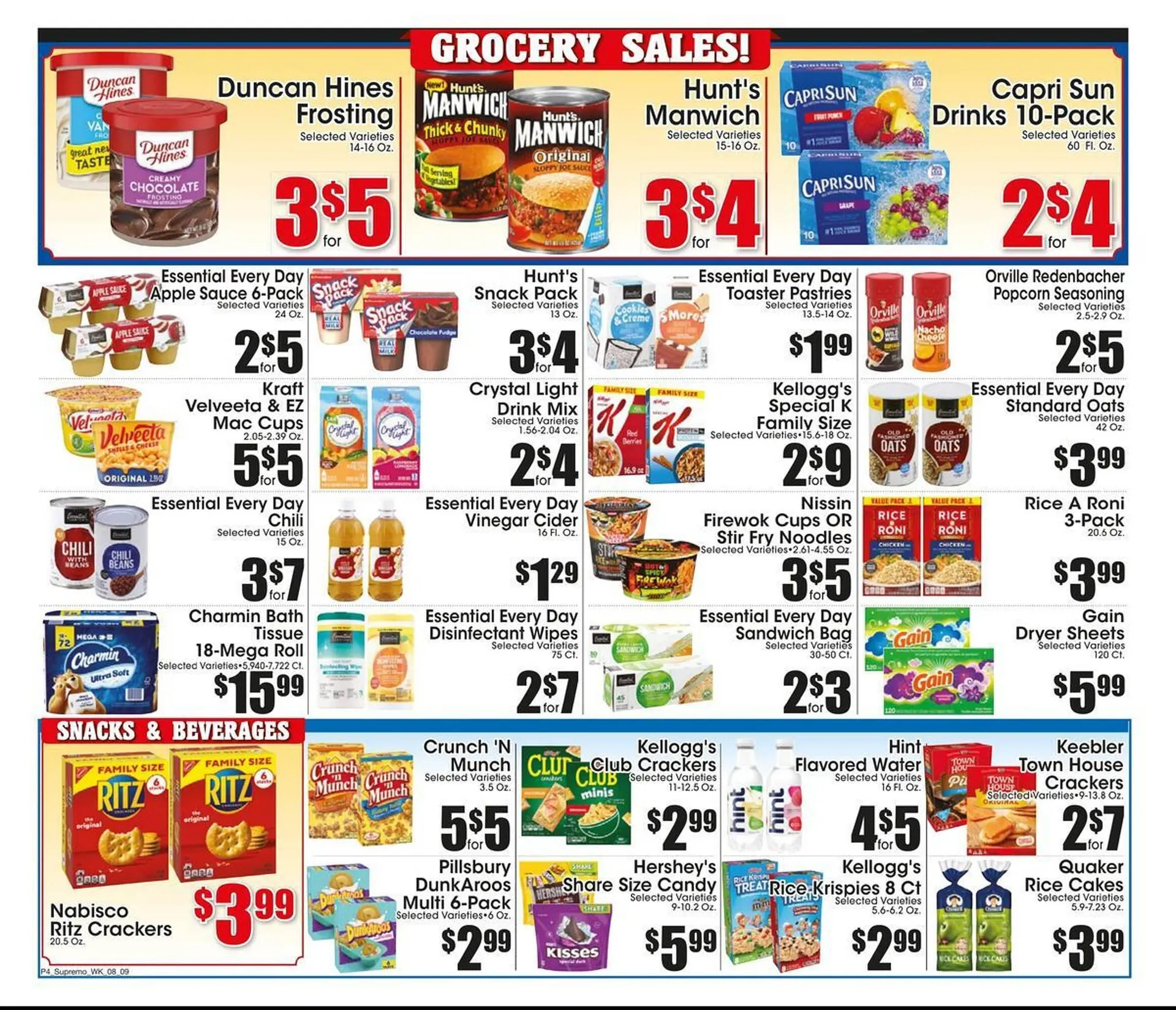 Weekly ad Supremo Foods Inc Weekly Ad from August 9 to August 15 2025 - Page 4