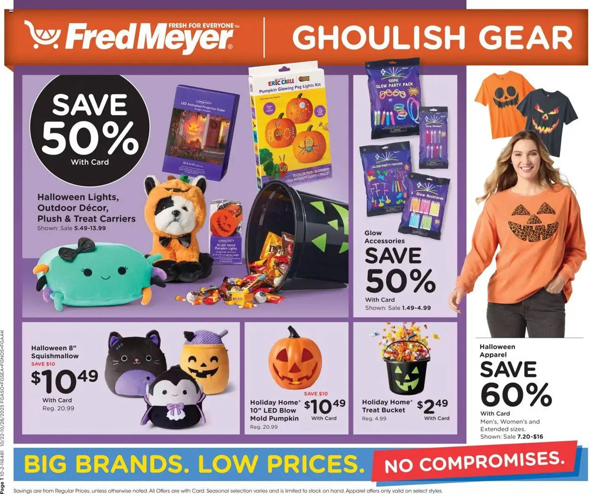 Weekly ad Fred Meyer weekly ad from October 22 to October 28 2025 - Page 1