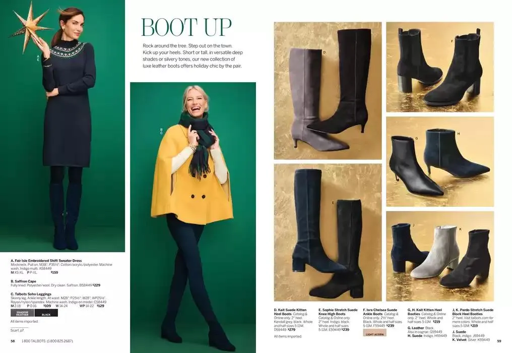 Weekly ad Talbots What’s in a WISH? from November 16 to November 30 2024 - Page 30