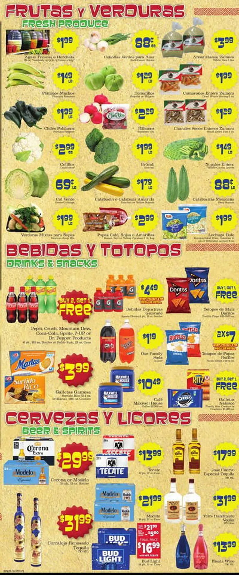 Catálogo de Supermercado Nuestra Familia Weekly Ad 16 de marzo al 22 de marzo 2025 - Página 3