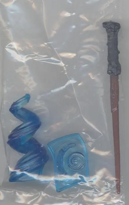 Jakks Pacific - Harry Potter Collectible Die-Cast Wand - HARRY POTTER (4 inch)