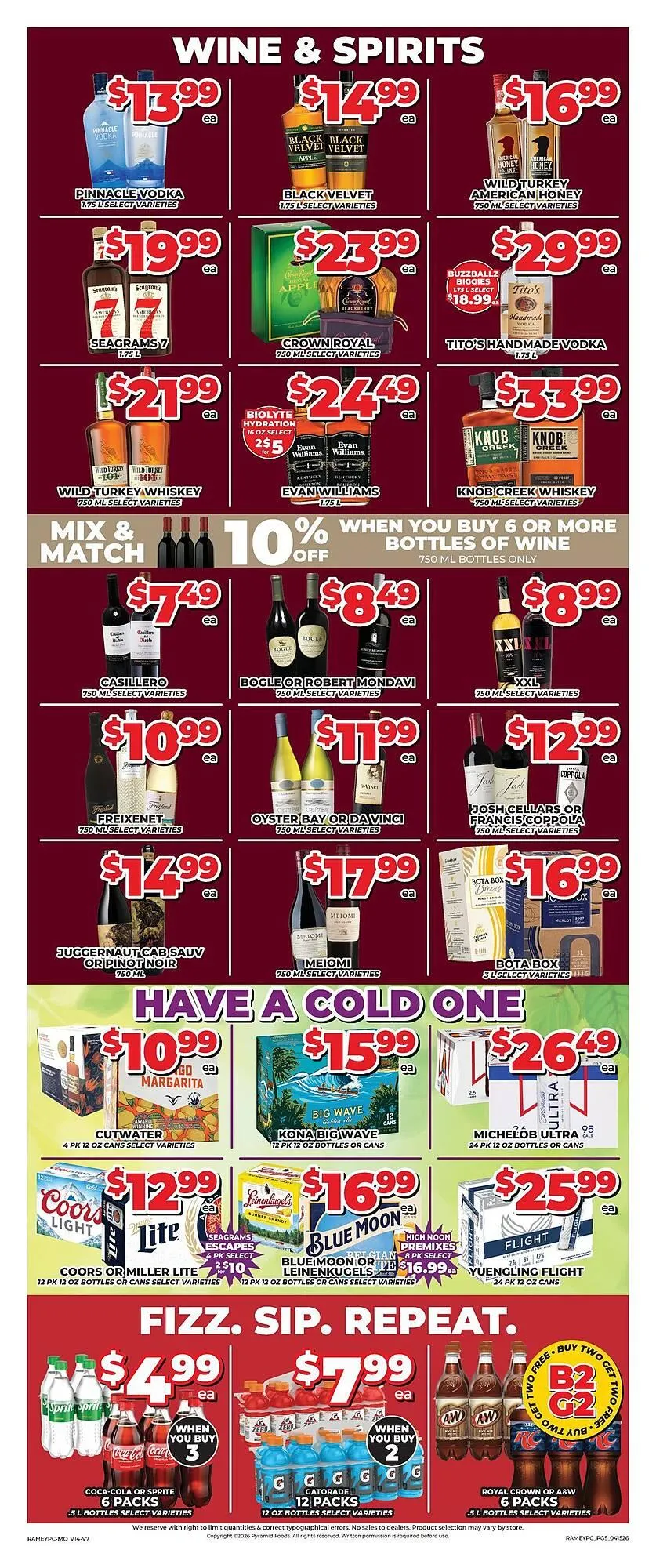 Weekly ad Price Cutter weekly ad from April 15 to April 21 2026 - Page 7