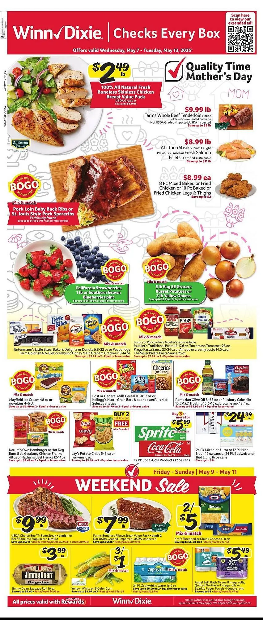 Weekly ad Winn Dixie Weekly Ad from May 7 to May 13 2025 - Page 1