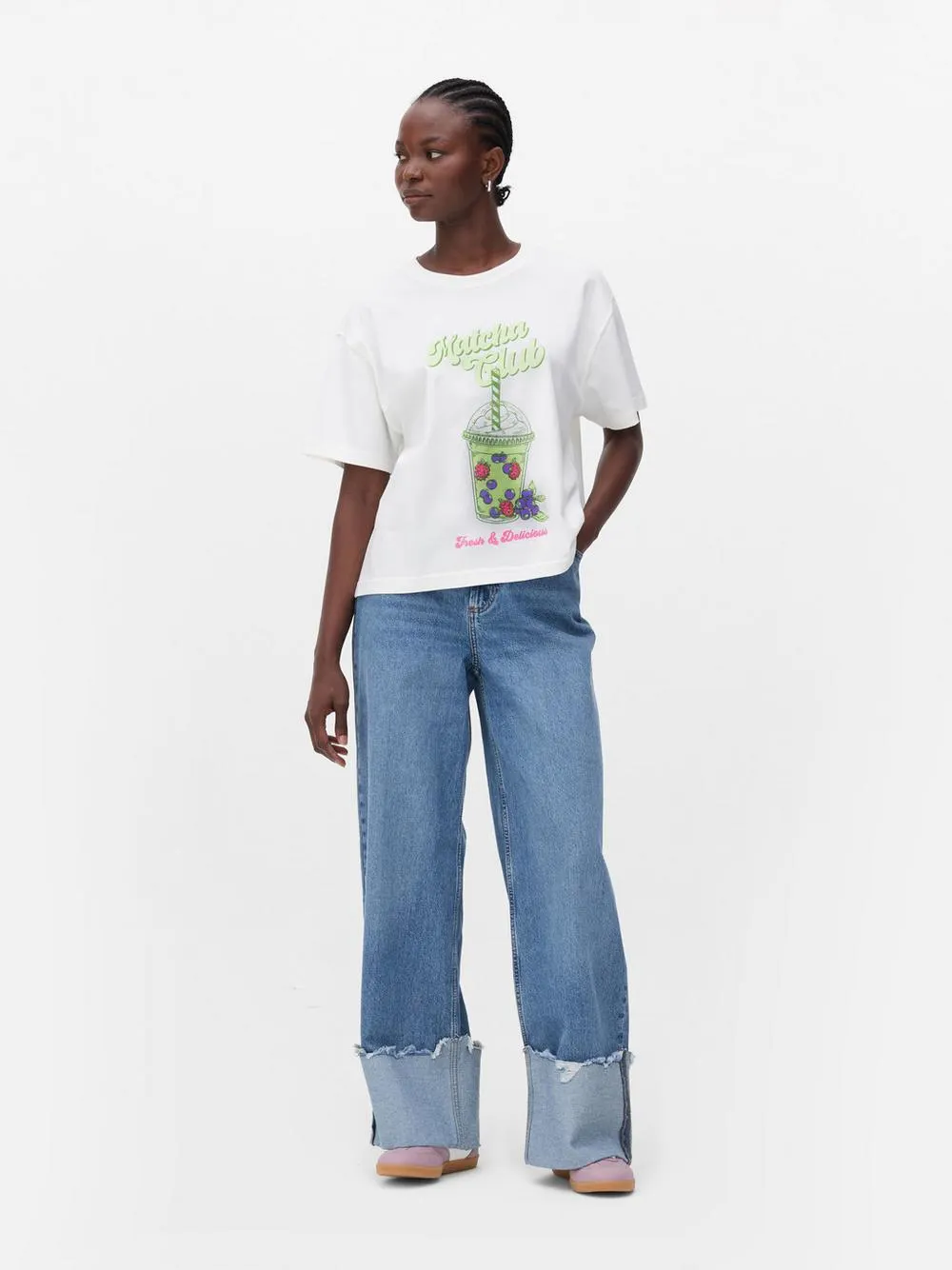 Cropped Graphic Tee