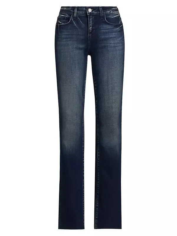 Sneeki Low-Rise Straight Jeans