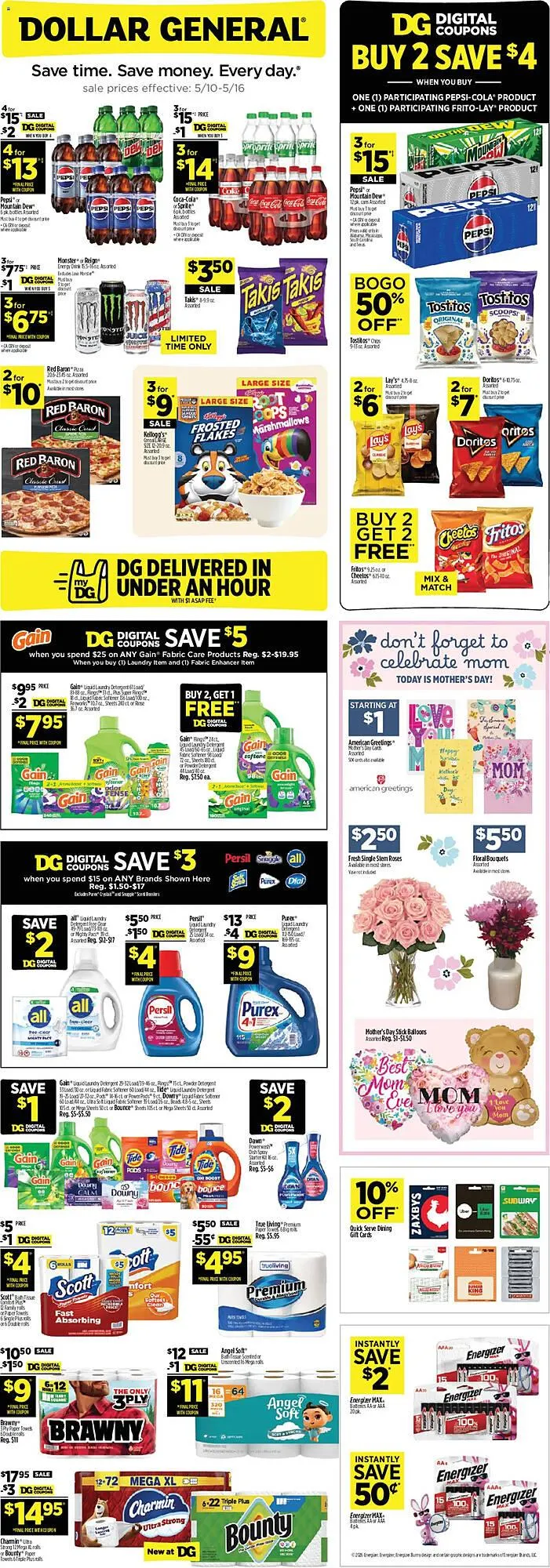 Weekly ad Dollar General weekly ad from May 10 to May 16 2026 - Page 1
