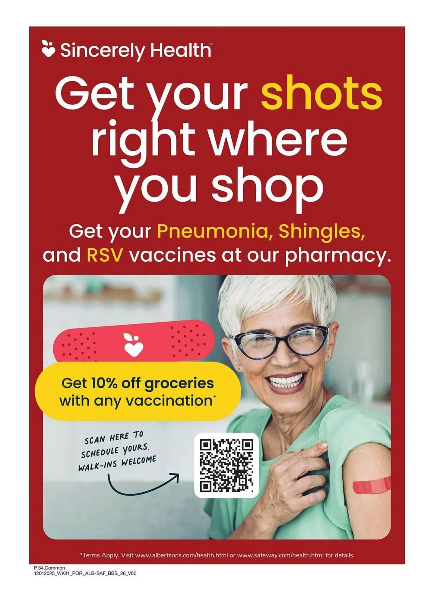 Weekly promotion Albertsons weekly ad spanning from December 1 to January 4 2026 - Page 26 for Catalogue 365