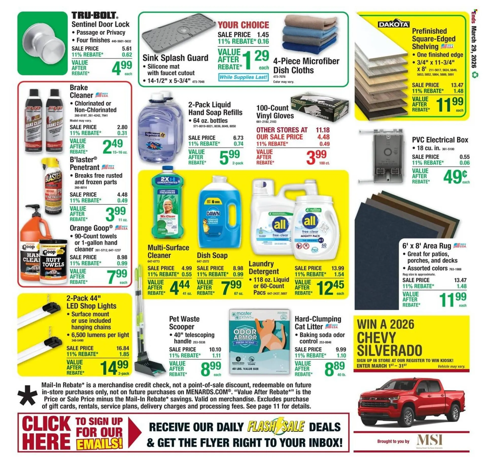 Weekly ad Menards weekly ad from March 19 to March 29 2026 - Page 20