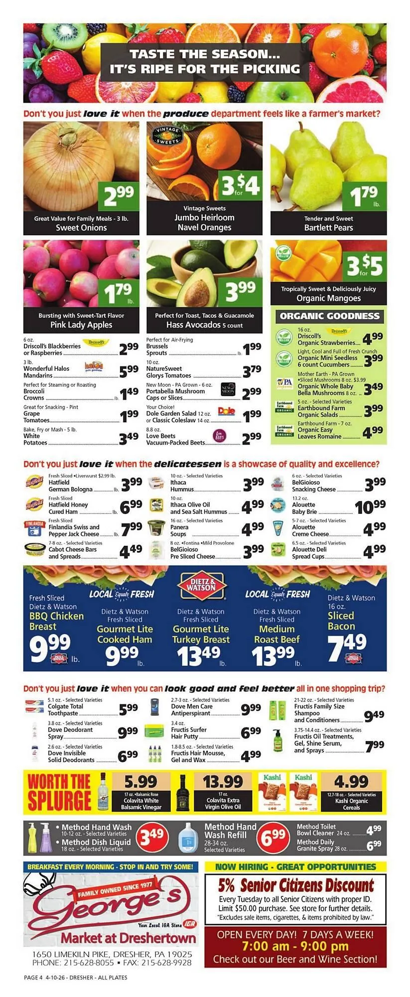 Weekly ad George's Market weekly ad from April 10 to April 16 2026 - Page 4
