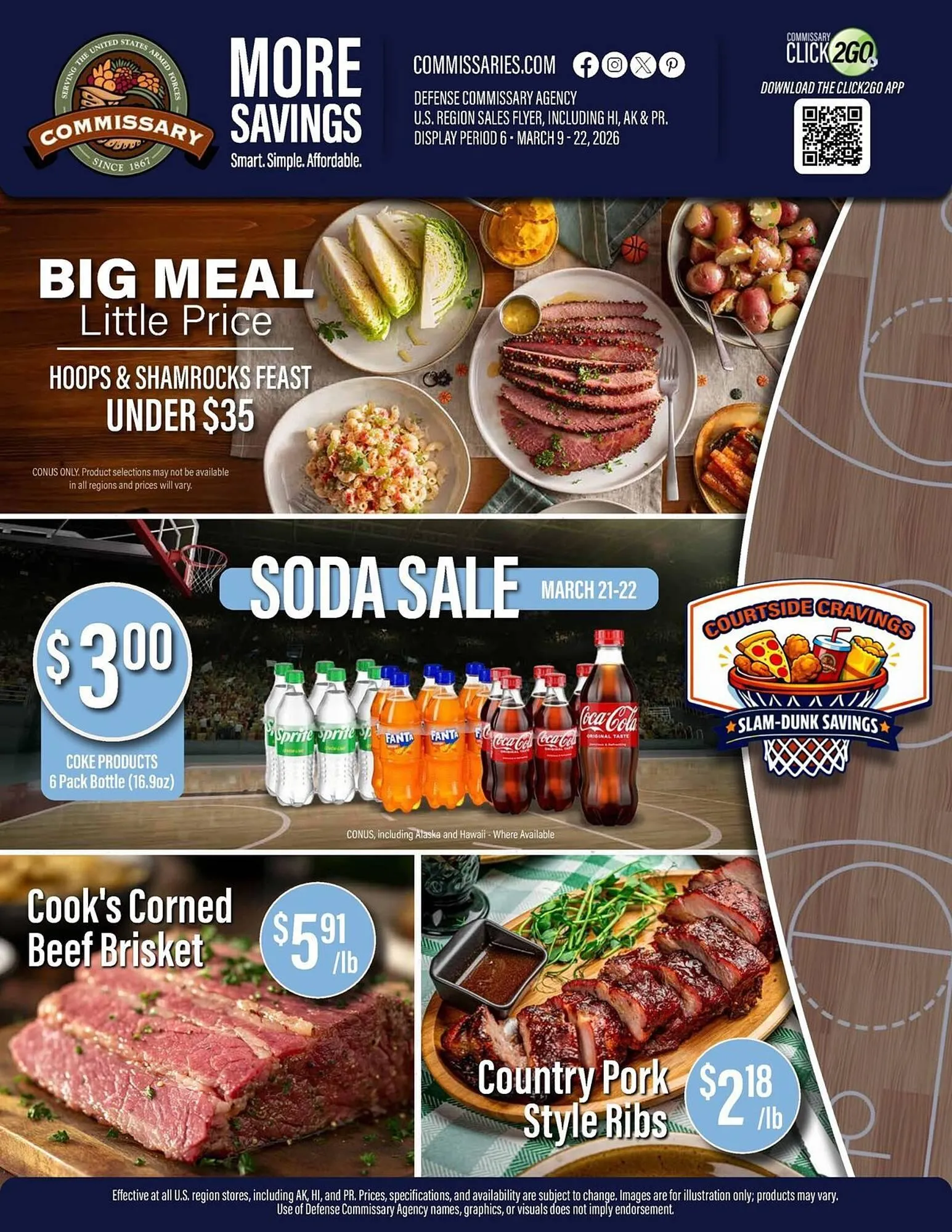 Weekly ad Commissary weekly ad from March 9 to March 22 2026 - Page 1