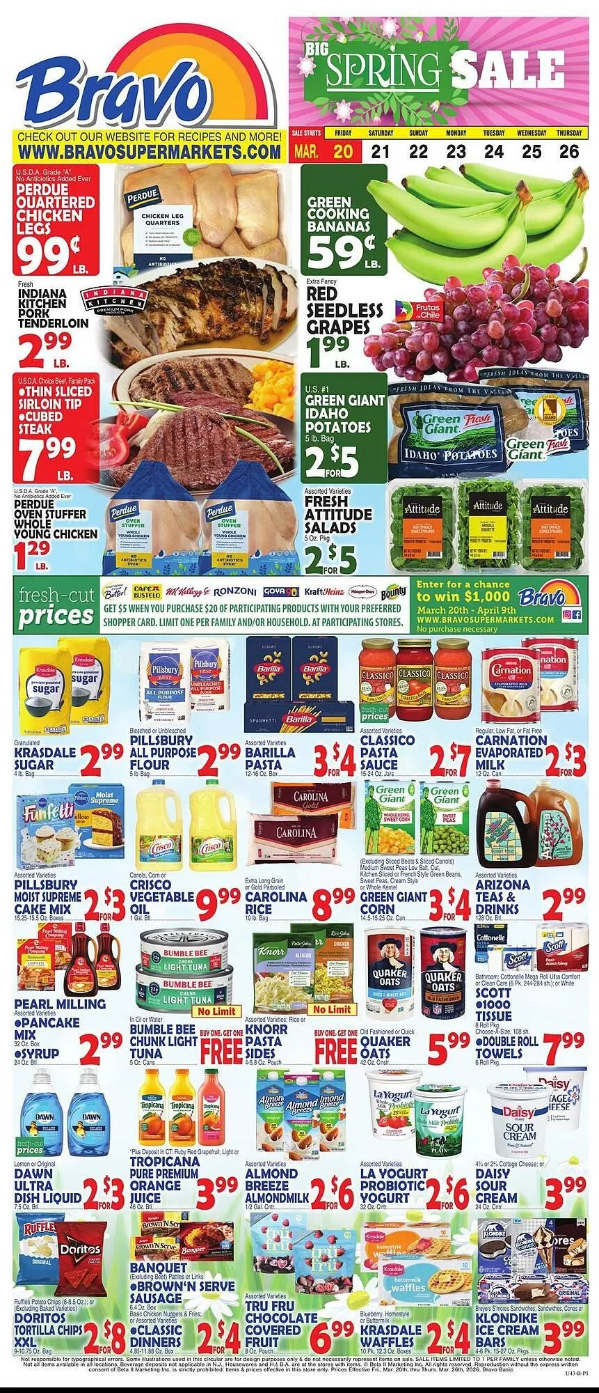 Bravo Supermarkets weekly ad - 1