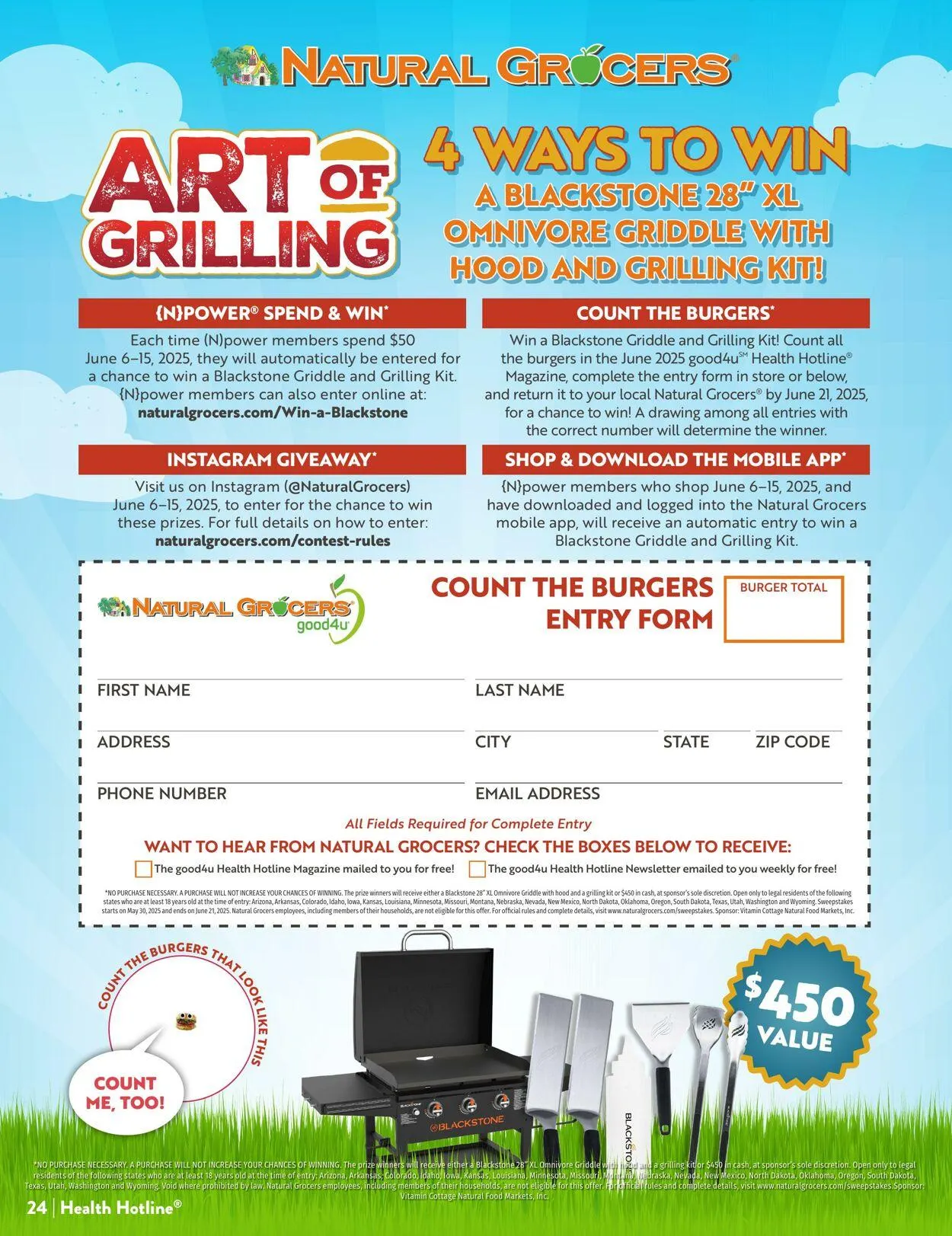 Weekly ad Natural Grocers from June 2 to June 18 2025 - Page 24