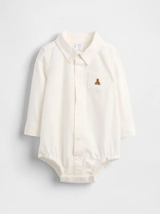 Baby Oxford Bodysuit