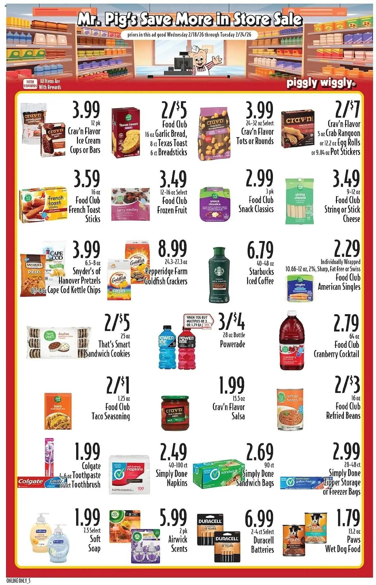 Weekly ad Piggly Wiggly weekly ad from February 18 to February 24 2026 - Page 7