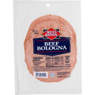 Dietz & Watson Pre-Sliced Beef Bolonga