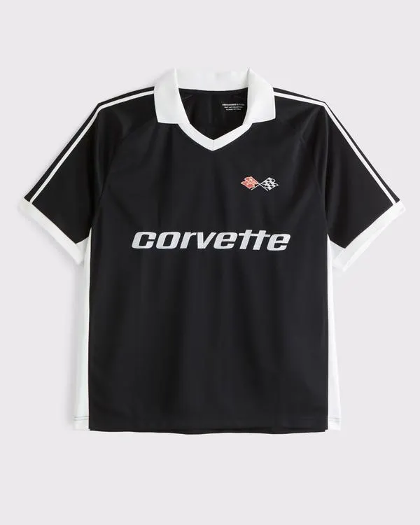 Corvette Soccer Jersey-Inspired Polo