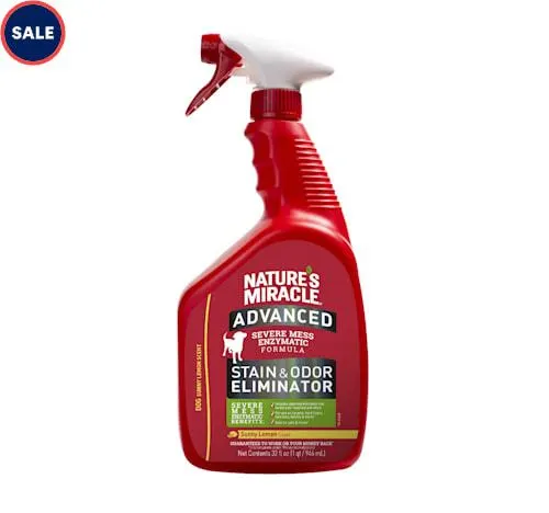 Nature's Miracle Sunny Lemon Scent Advanced Stain & Odor Eliminator for Pets , 32 fl. oz.
