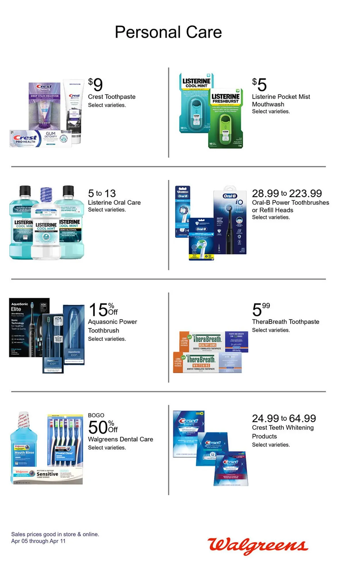 Weekly ad Walgreens weekly ad from April 5 to April 11 2026 - Page 20