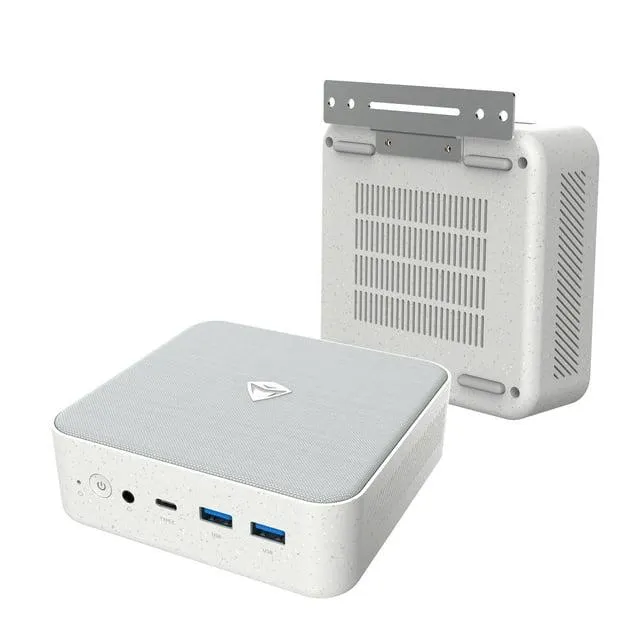 MACHENIKE Creator Business Mini Windows Support 4K Desktop, Intel i5-12450H, 16GB RAM, 512GB SSD