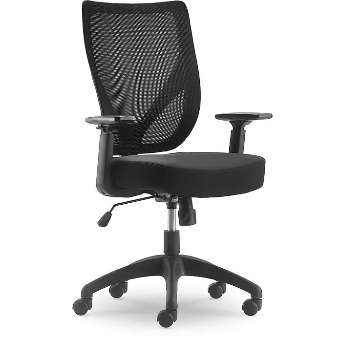 Serta Works Mesh Back Polyester Computer and Desk Chair,