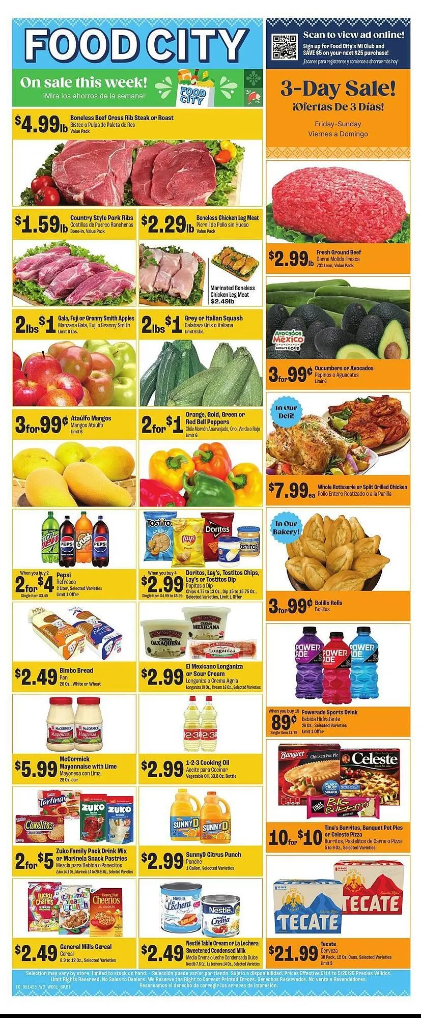 Weekly ad Food City Weekly Ad from May 14 to May 20 2025 - Page 1