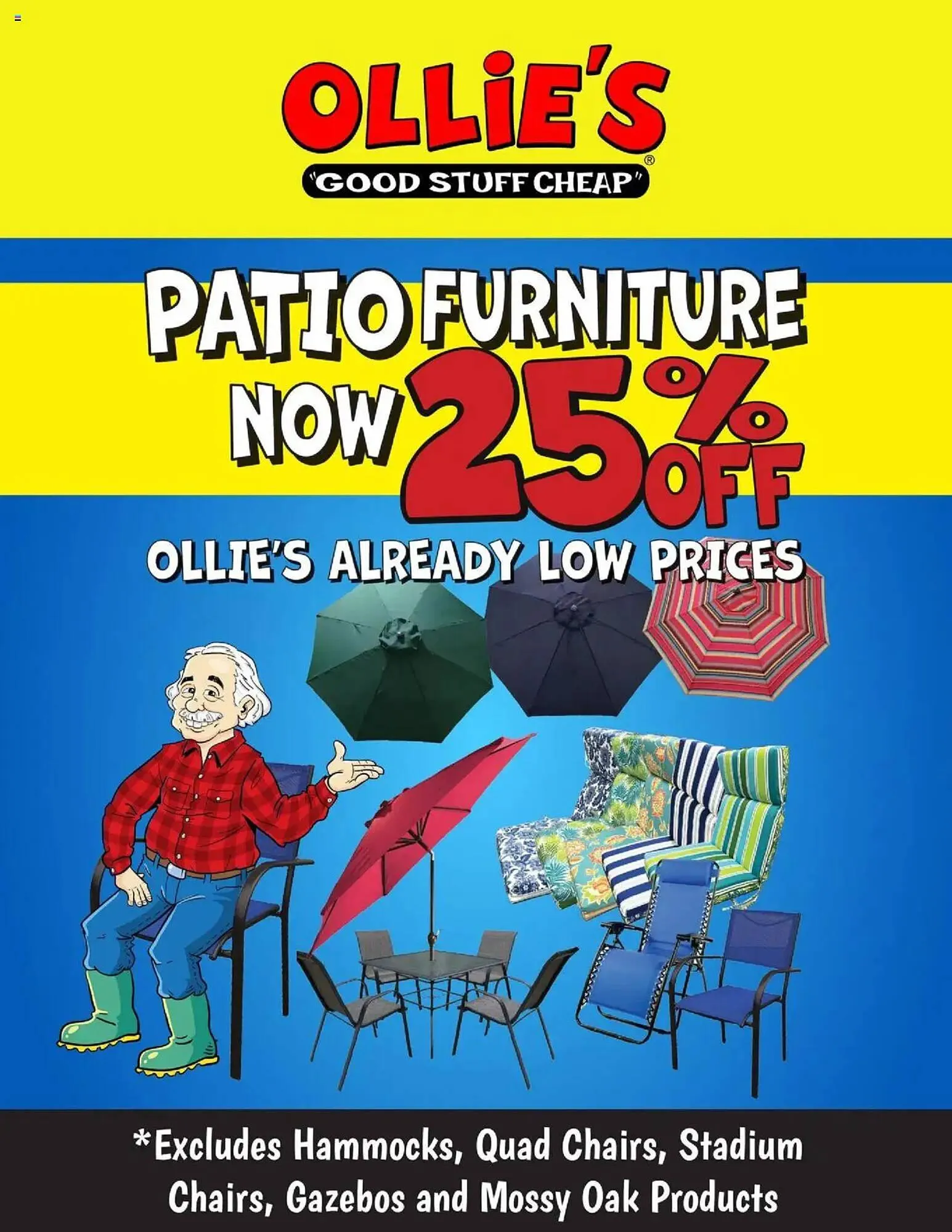 Weekly ad Ollie's Weekly Ad from August 8 to August 14 2025 - Page 1