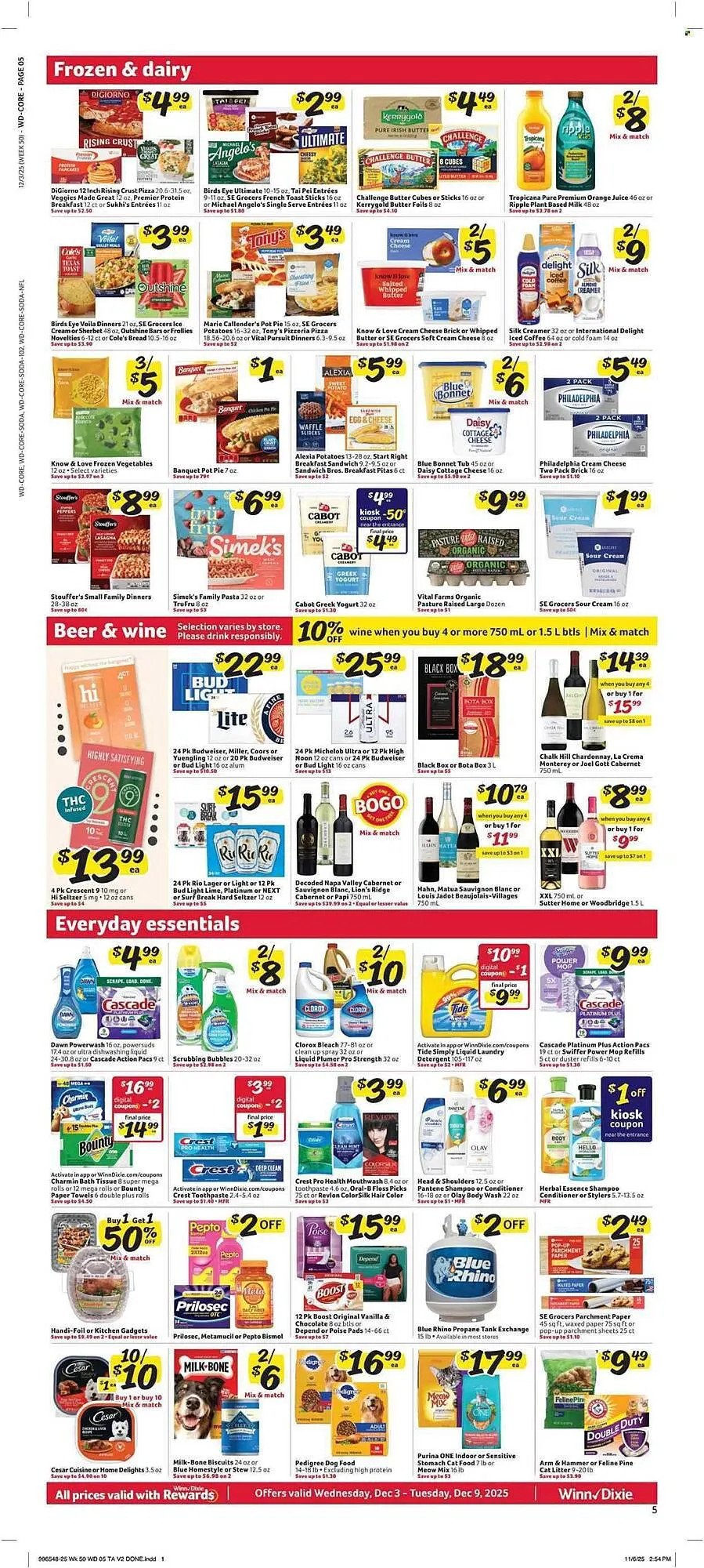 Weekly ad Winn Dixie weekly ad from December 3 to December 9 2025 - Page 5