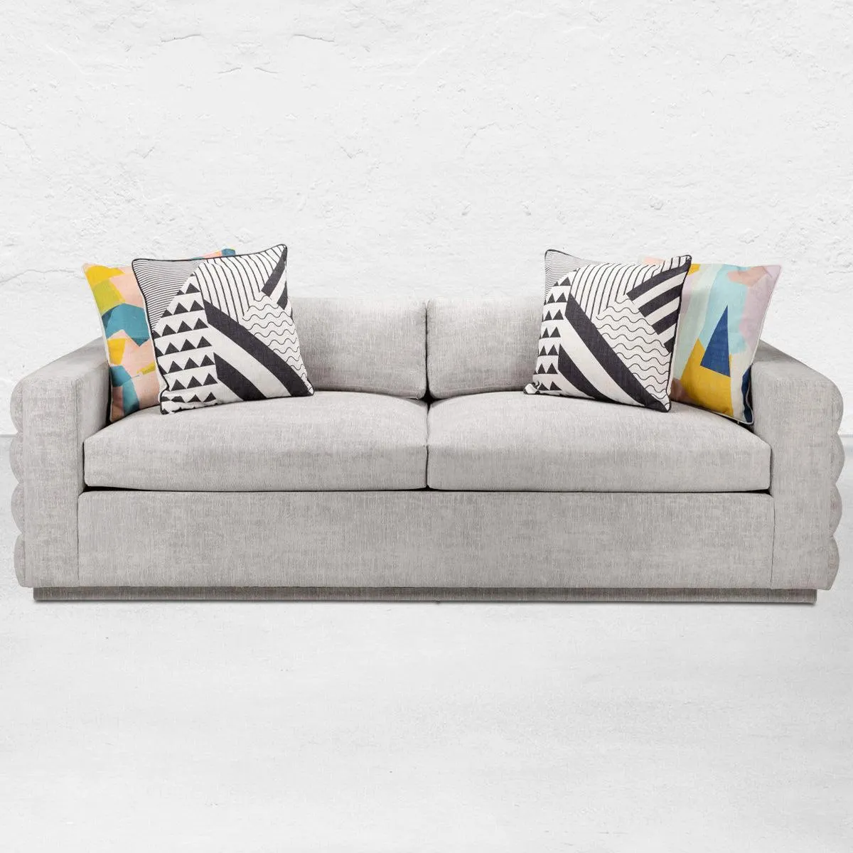 Milan Sofa in Bueno Dove