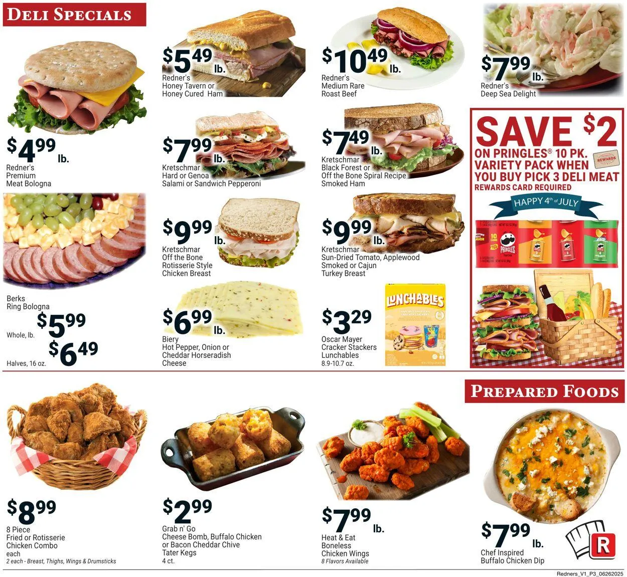 Weekly ad Redner’s Warehouse Market Current weekly ad from June 26 to July 2 2025 - Page 3