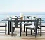 Indio Metal Extending Outdoor Dining Table (60"-86")