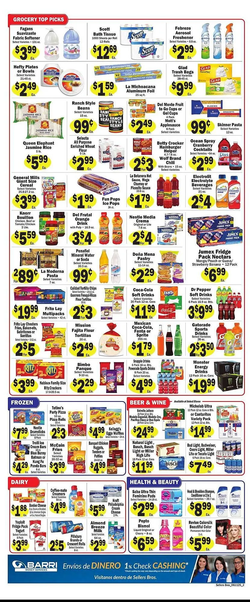 Weekly ad Sellers Bros Weekly Ad from June 11 to June 17 2025 - Page 2