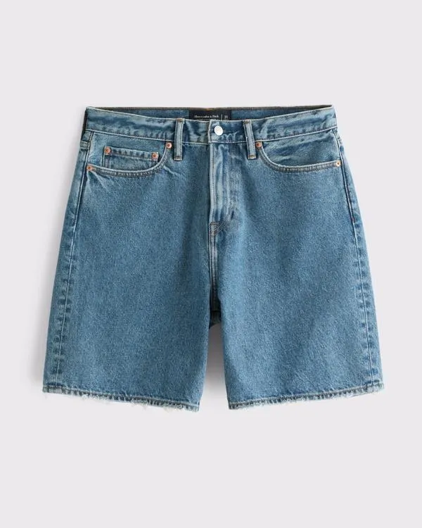 Loose Denim Short