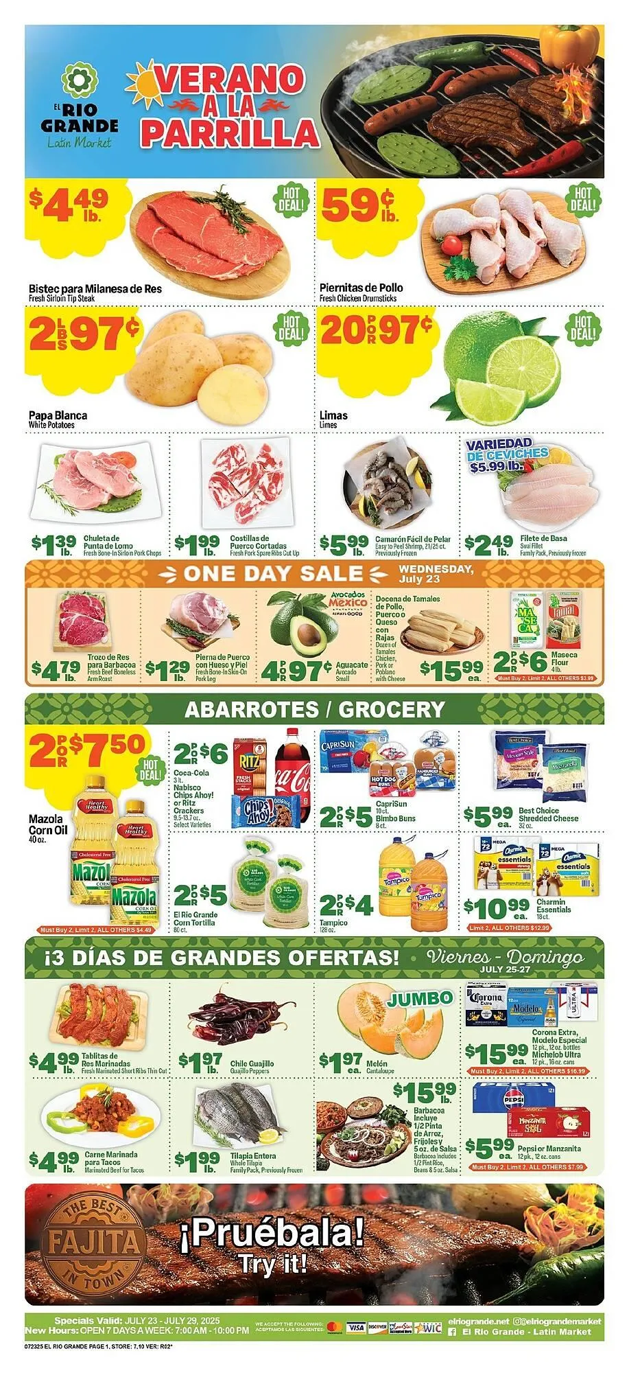 El Rio Grande Weekly Ad - 1