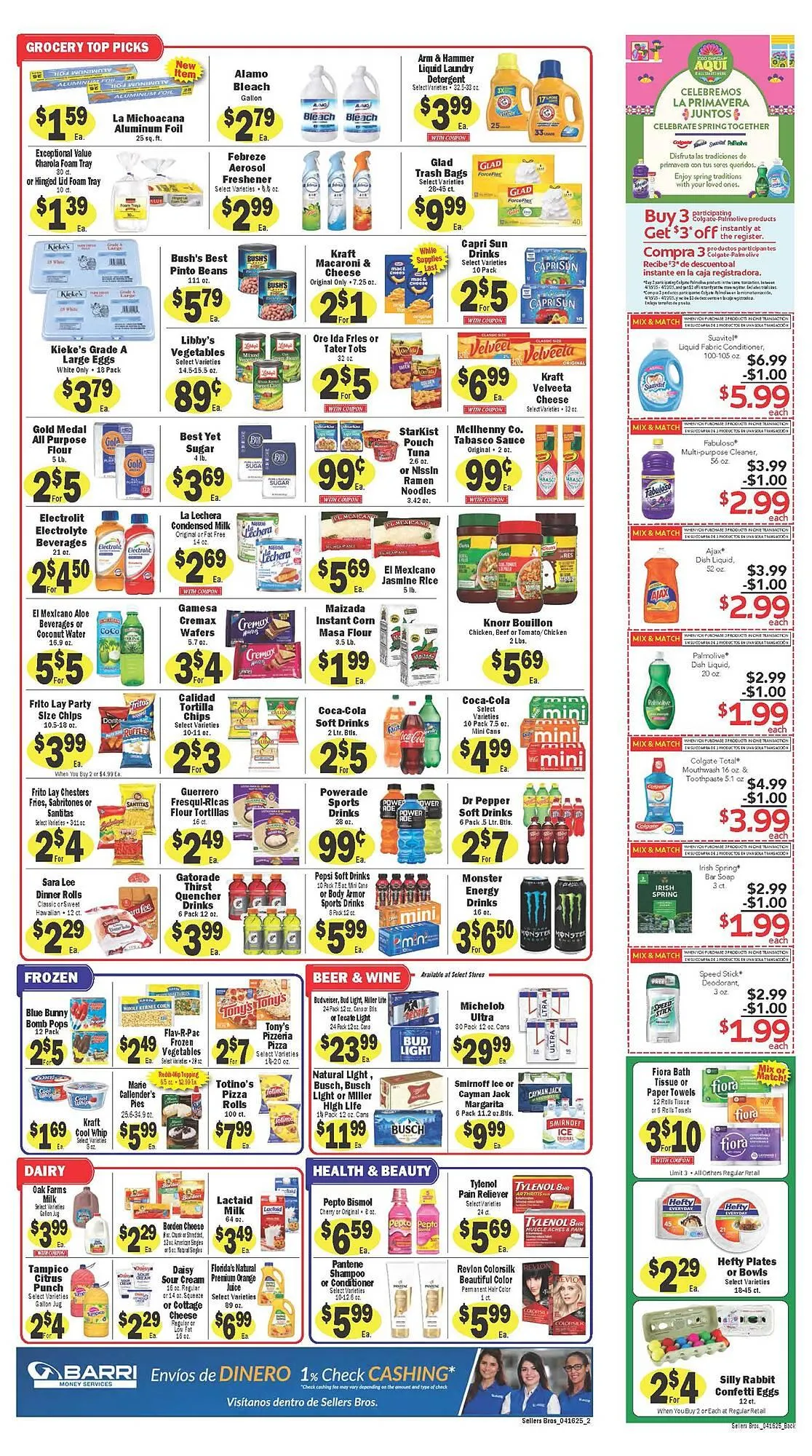 Weekly ad Sellers Bros Weekly Ad from April 16 to April 22 2025 - Page 2