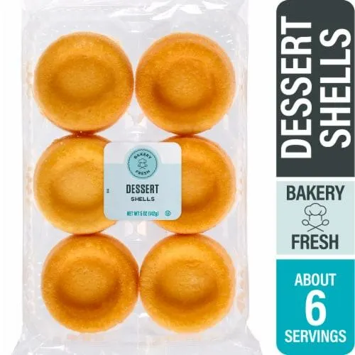 Bakery Fresh Vanilla Dessert Shells