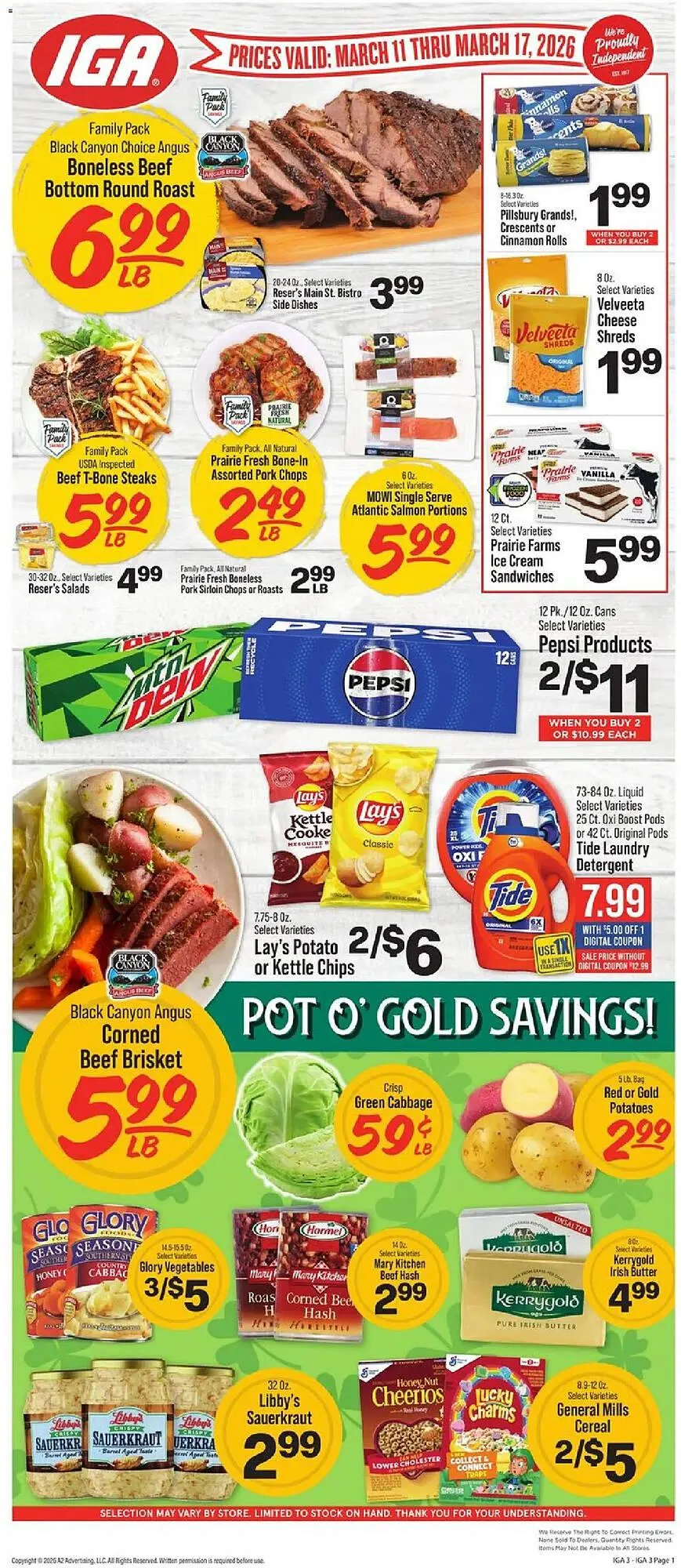 IGA weekly ad - 1